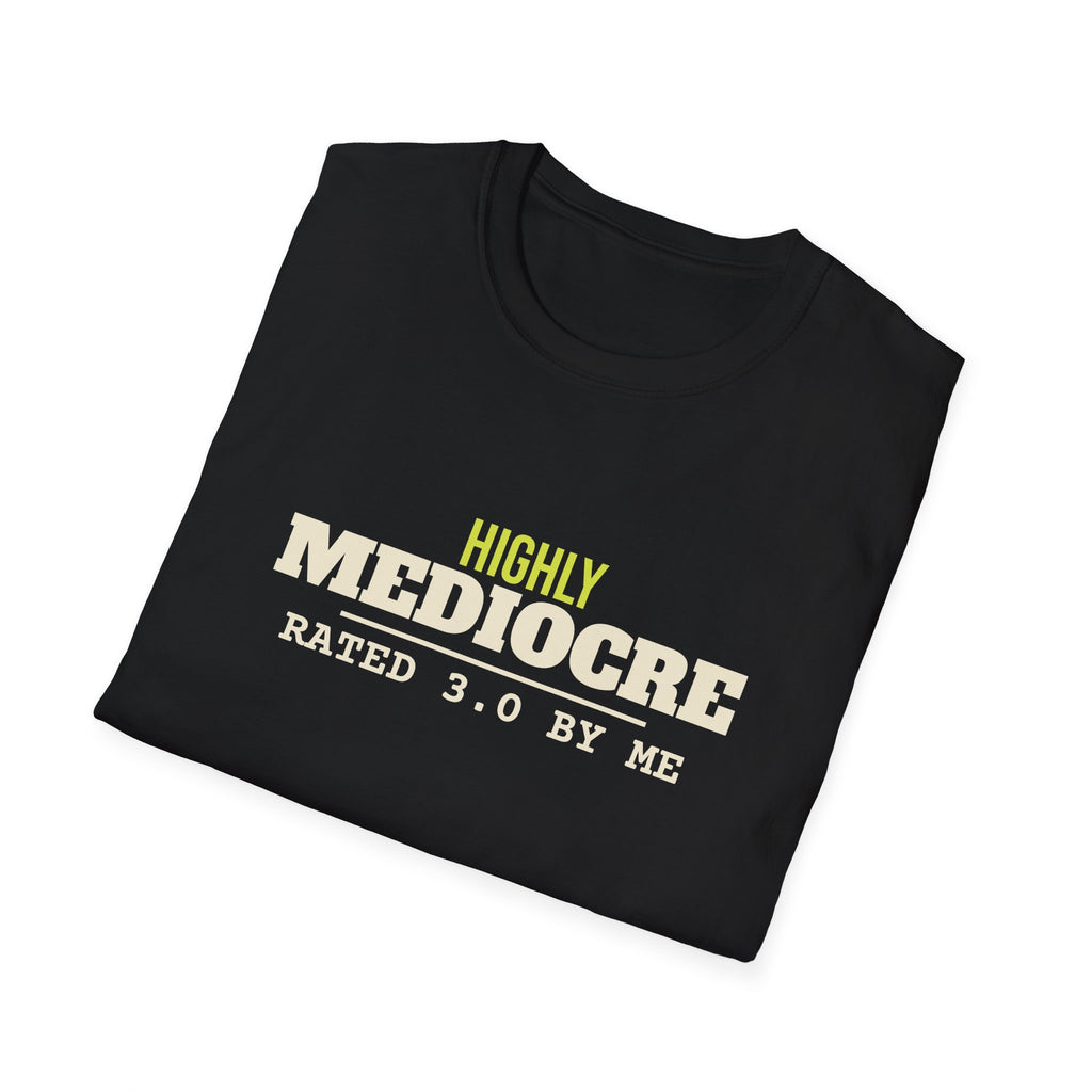 Highly Mediocre – Funny Pickleball T-Shirt