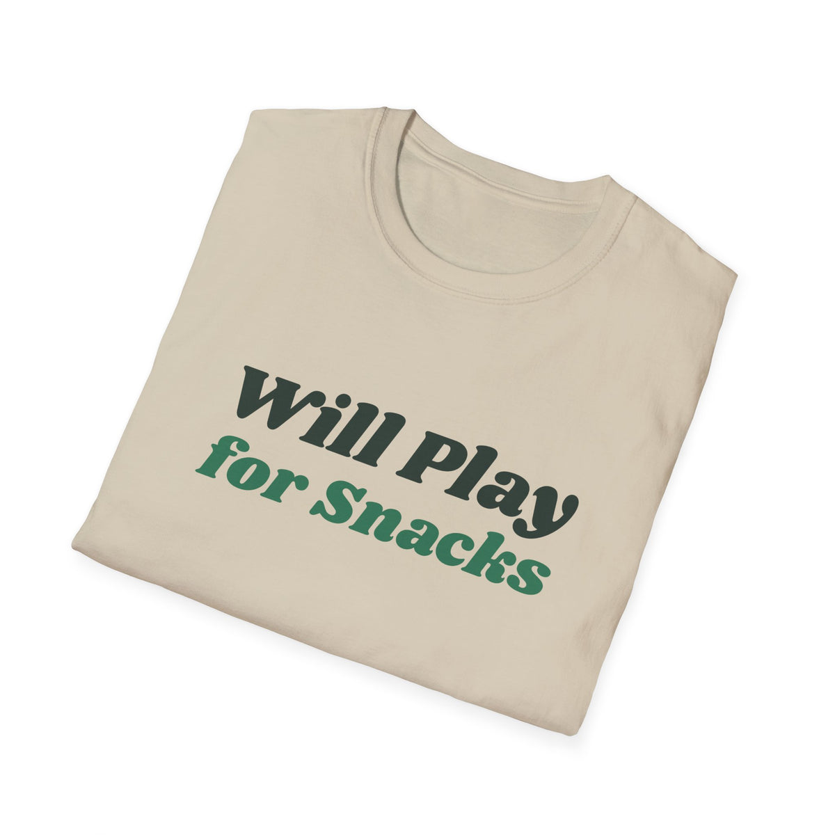 Will Play for Snacks – Funny Pickleball T-Shirt