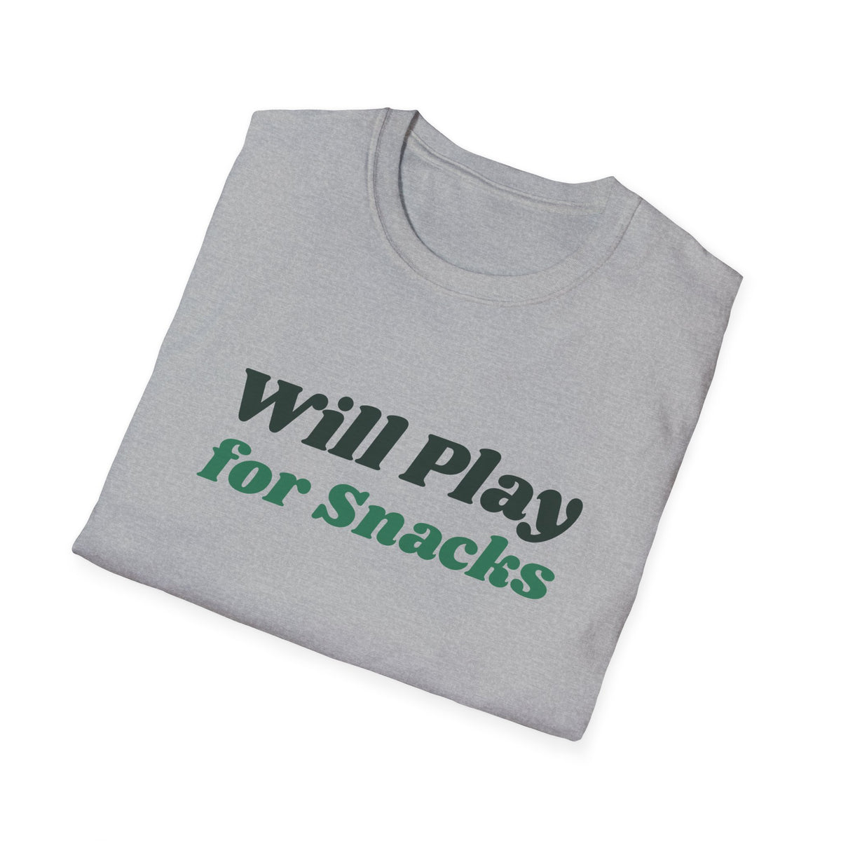 Will Play for Snacks – Funny Pickleball T-Shirt