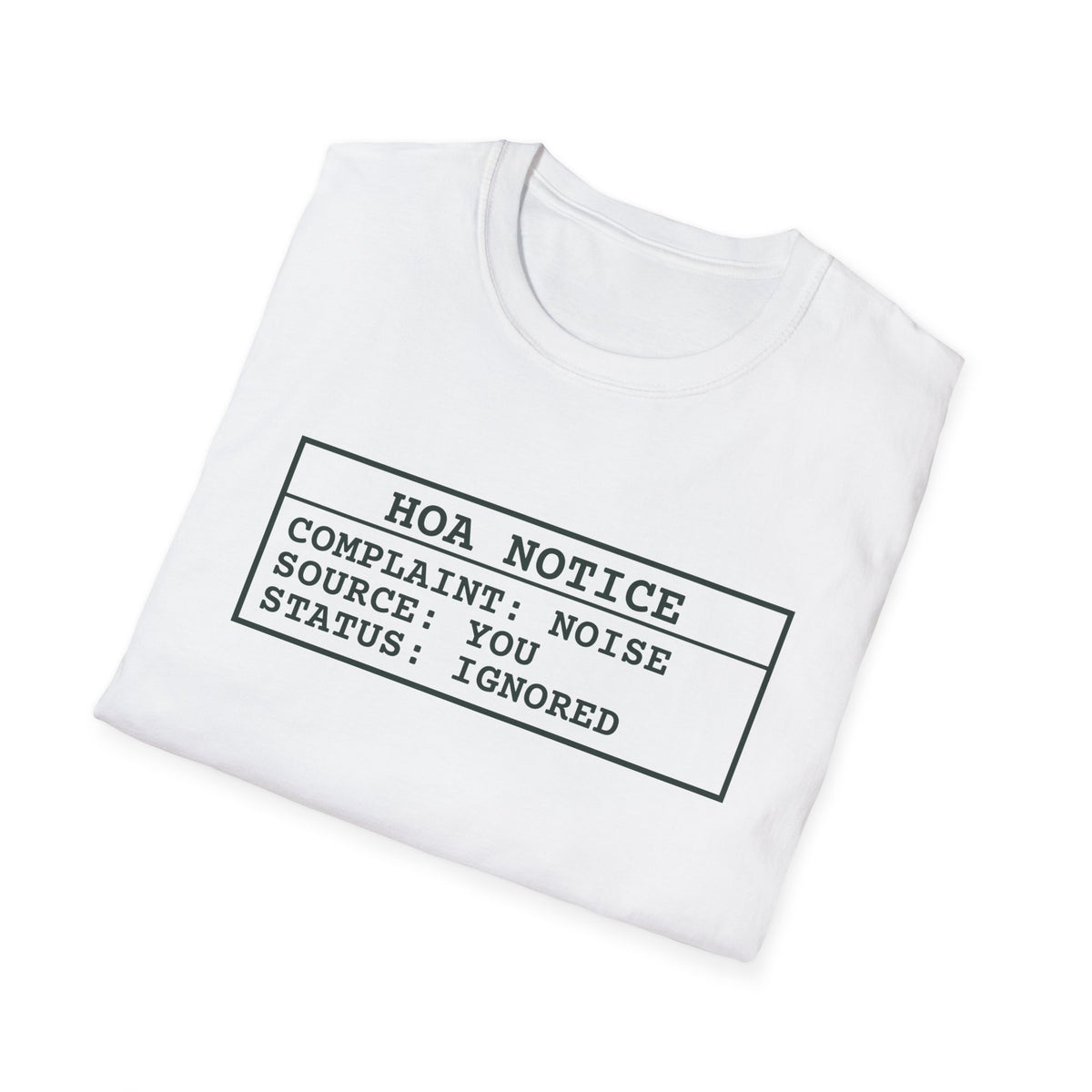 HOA Notice – Funny Pickleball T-Shirt