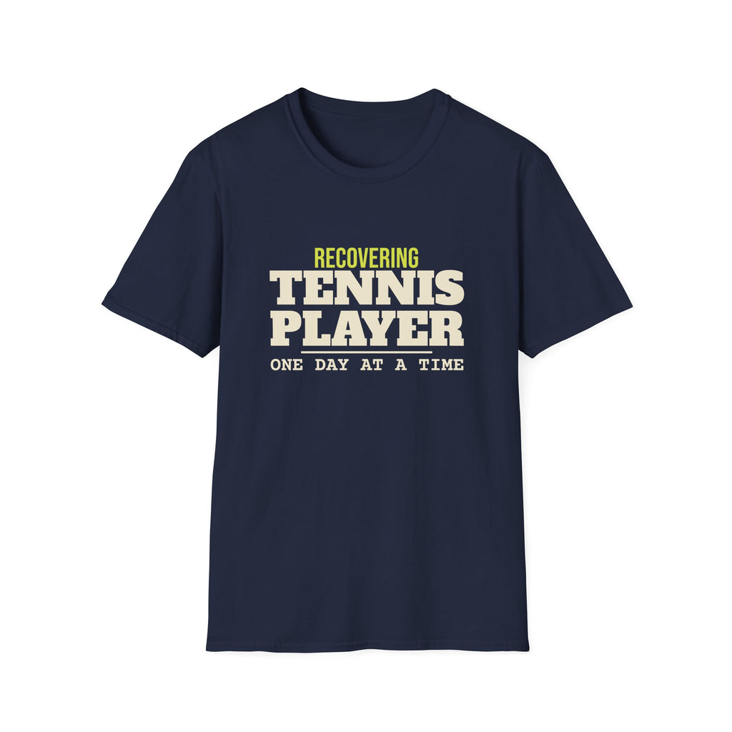 Recovering Tennis Player – Funny Tennis vs Pickleball T-Shirt