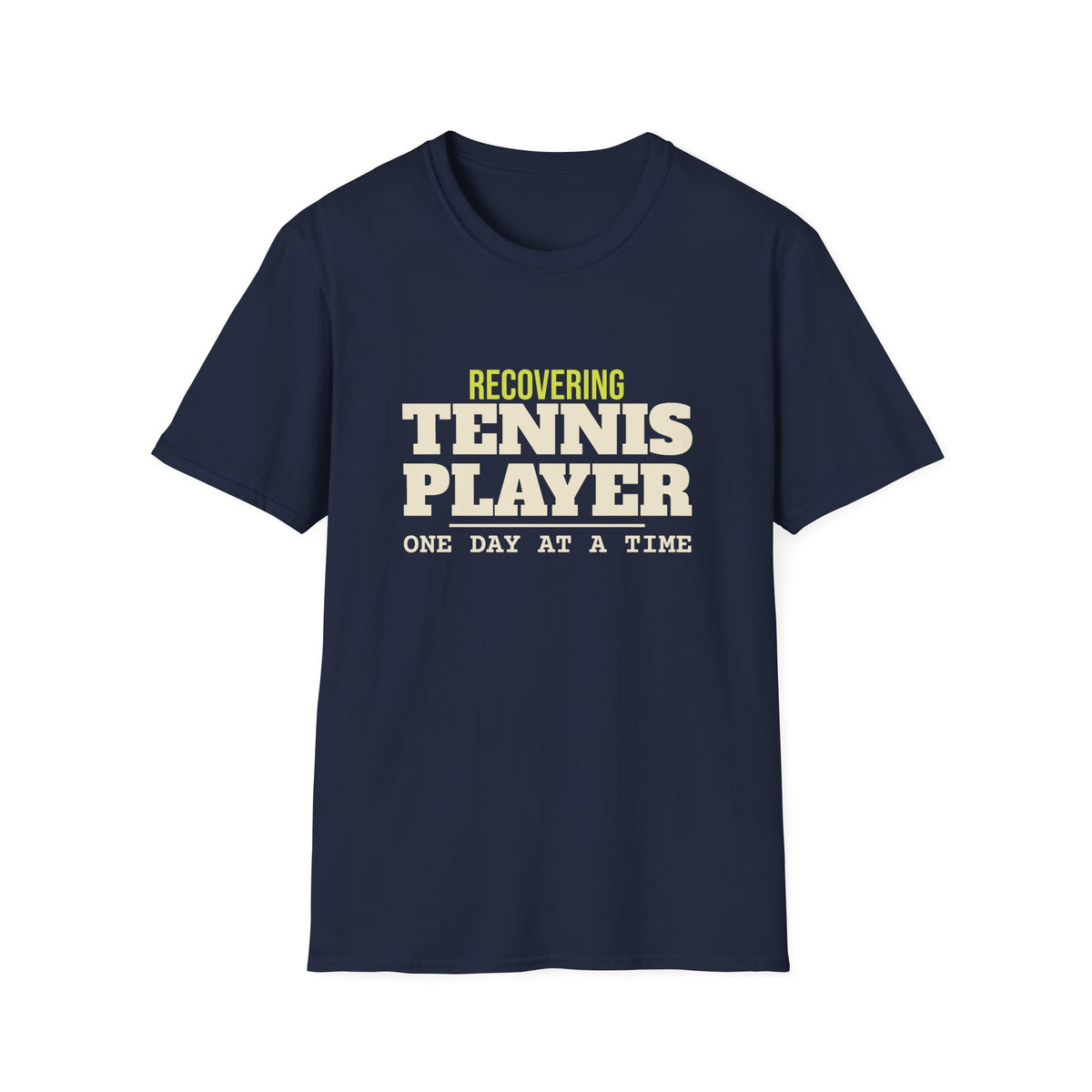 Recovering Tennis Player – Funny Tennis vs Pickleball T-Shirt