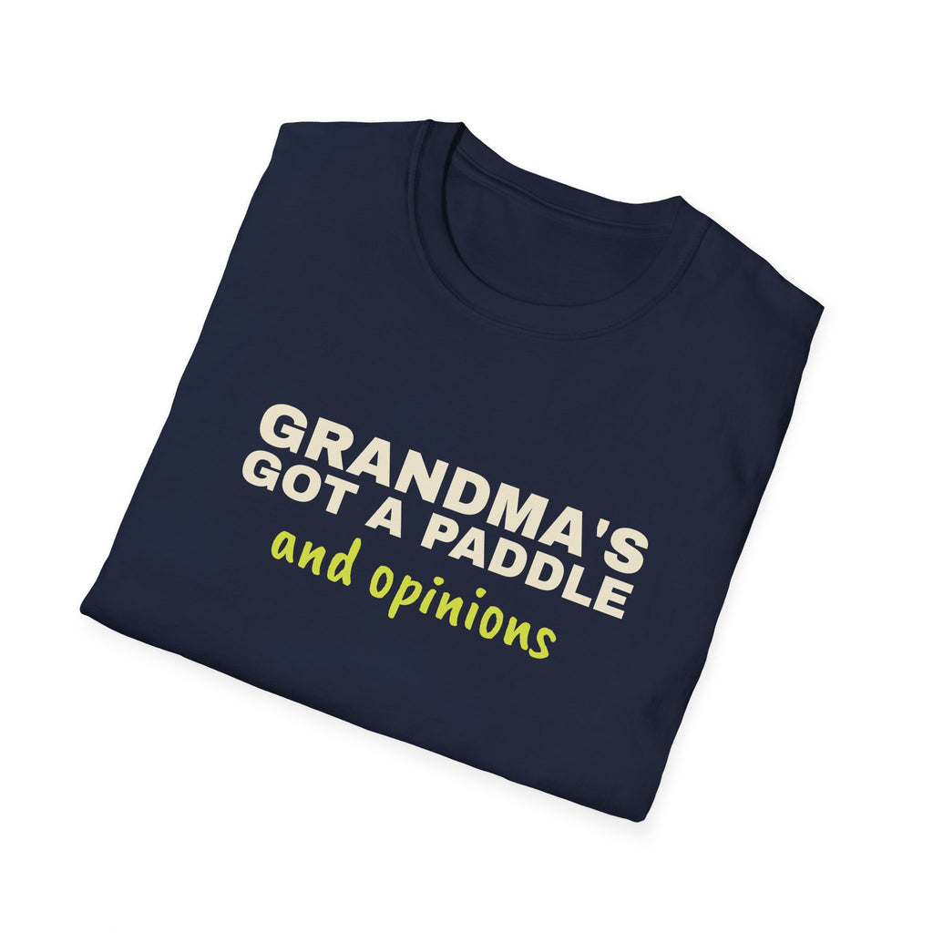 Grandma's Got a Paddle and Opinions – Funny Pickleball Gift T-Shirt