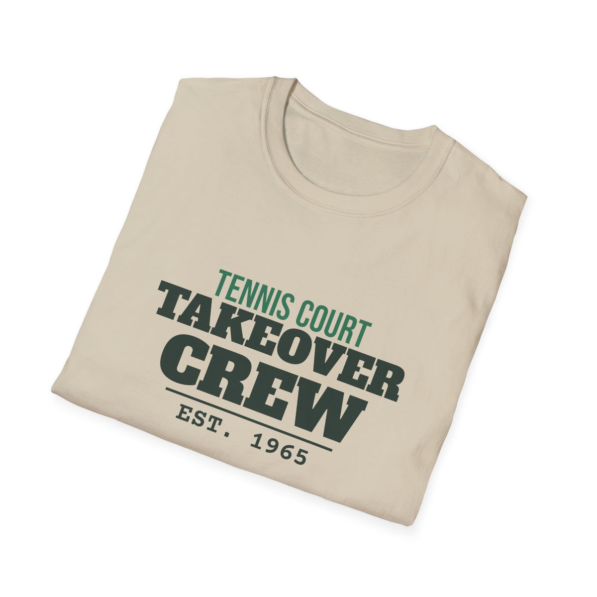 Tennis Court Takeover Crew – Funny Tennis vs Pickleball T-Shirt