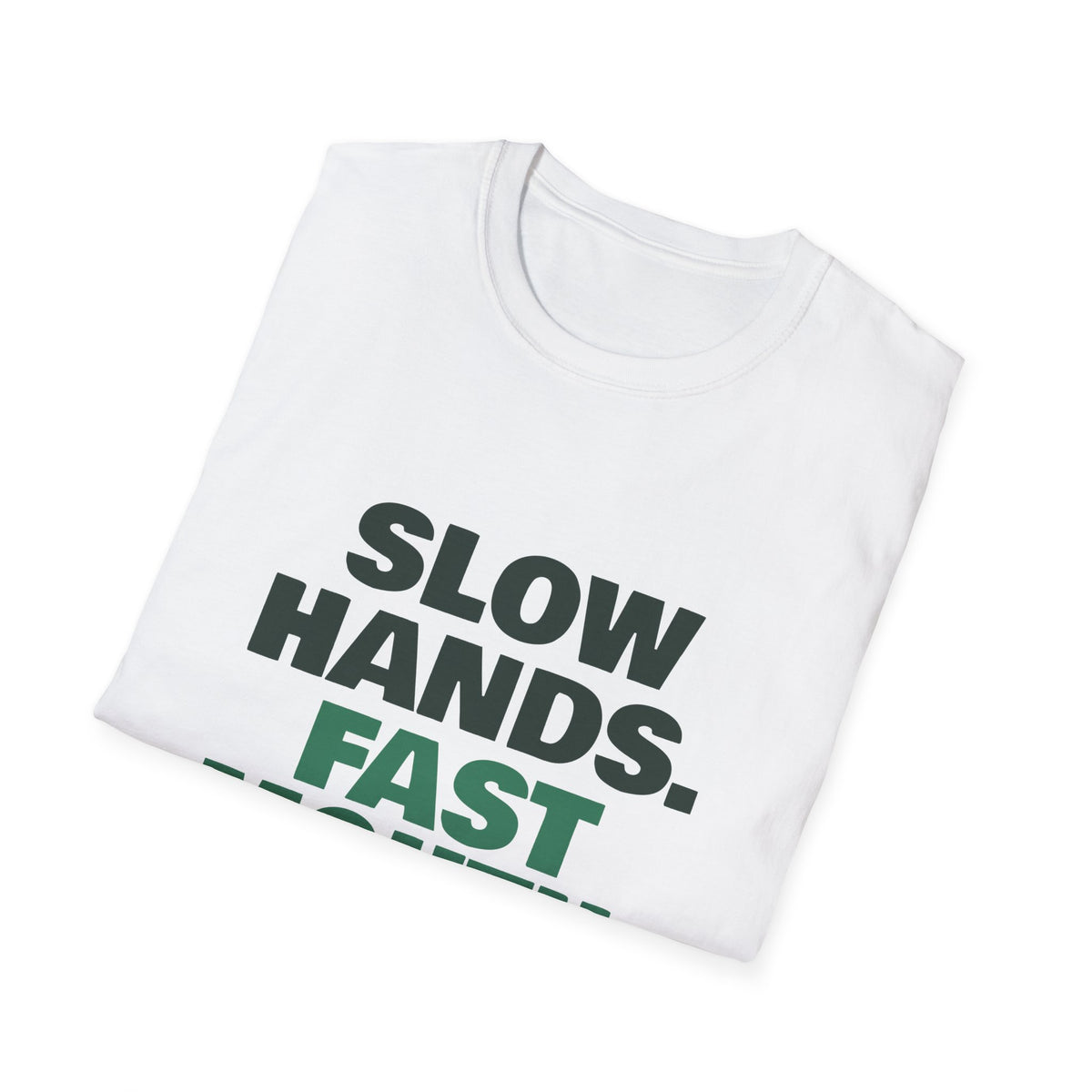 Slow Hands. Fast Mouth – Funny Pickleball Trash Talk T-Shirt
