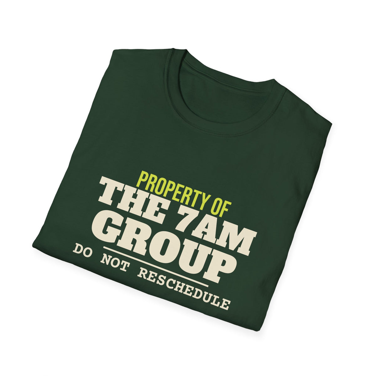Property of the 7AM Group – Funny Pickleball Addict T-Shirt