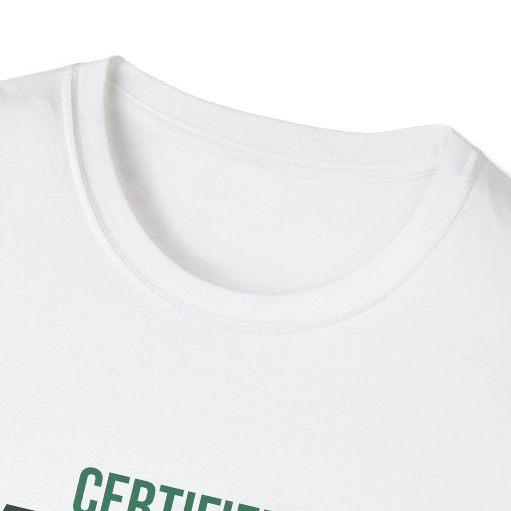 Certified Partner Blamer – Funny Doubles Partner T-Shirt