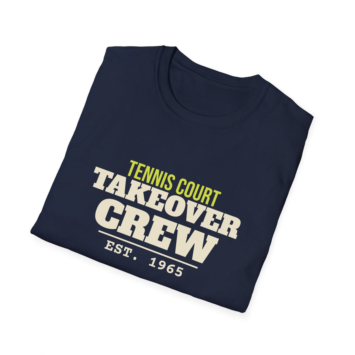 Tennis Court Takeover Crew – Funny Tennis vs Pickleball T-Shirt