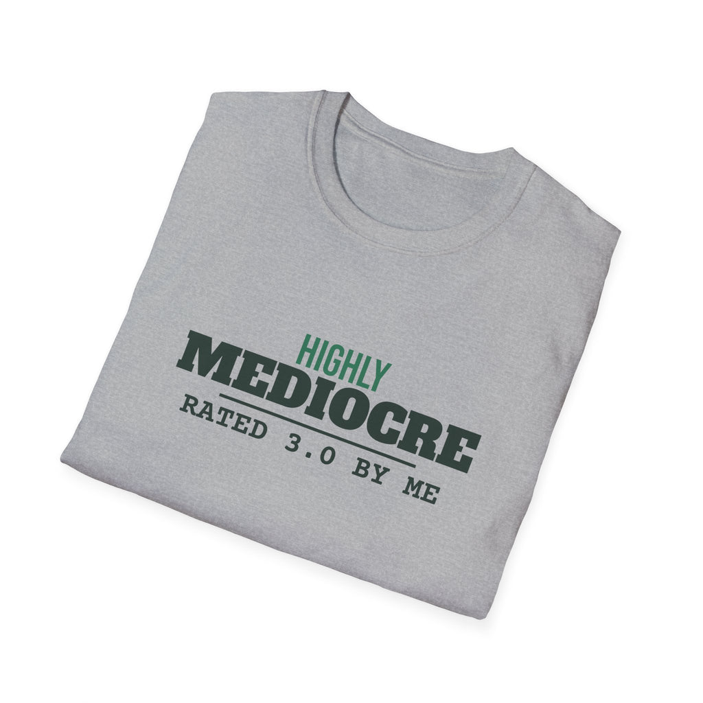 Highly Mediocre – Funny Pickleball T-Shirt