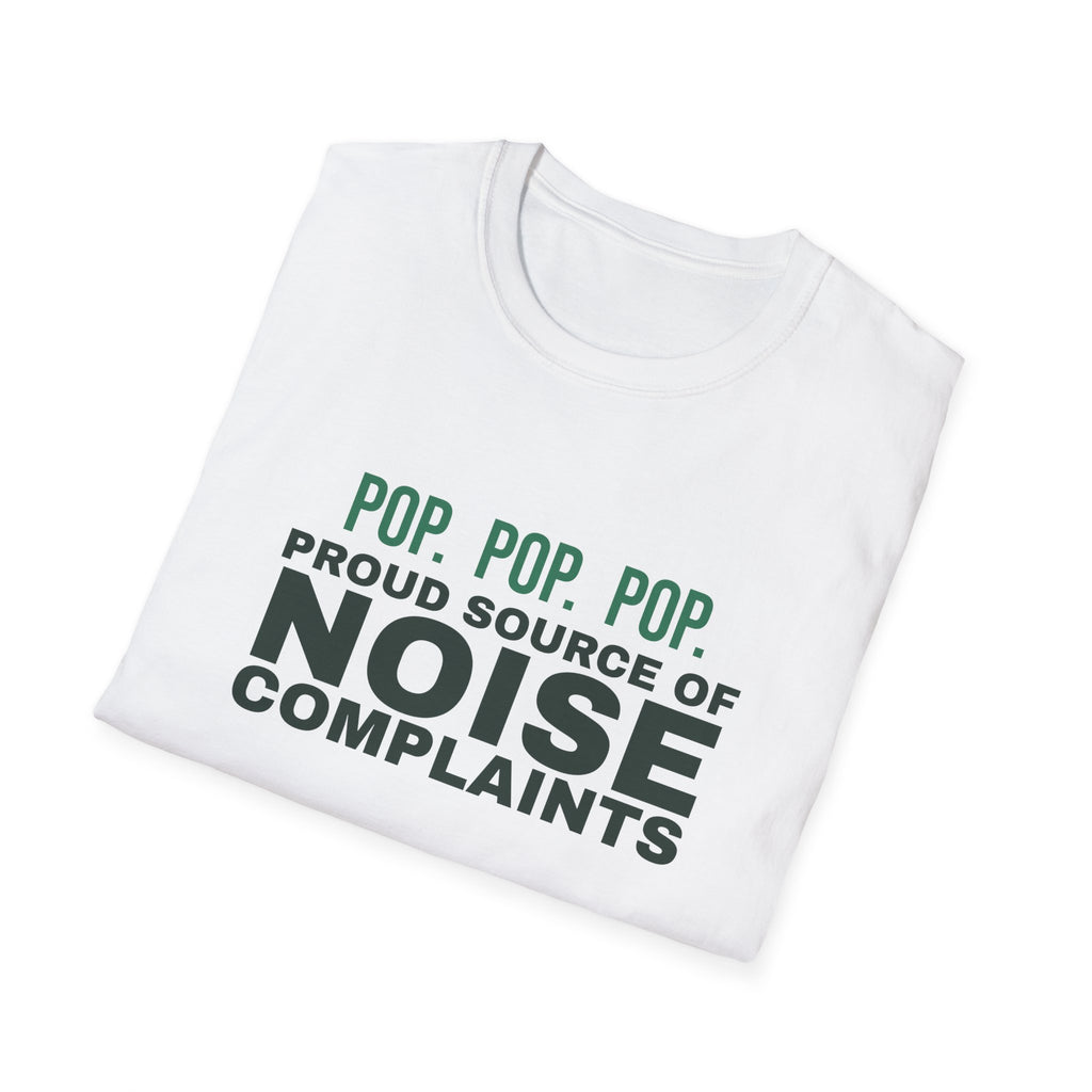 Proud Source of Noise Complaints – Funny Pickleball T-Shirt