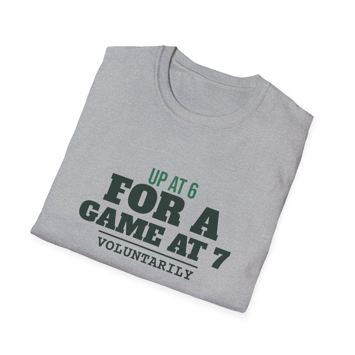 Up at 6 for a Game at 7 – Funny Morning Pickleball T-Shirt