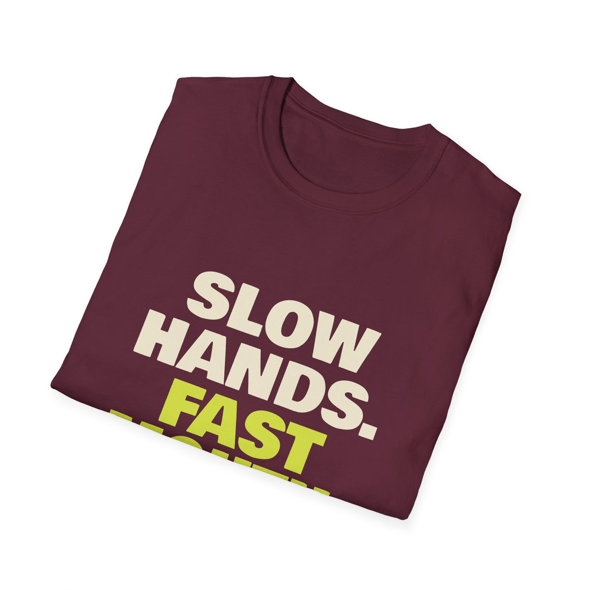 Slow Hands. Fast Mouth – Funny Pickleball Trash Talk T-Shirt