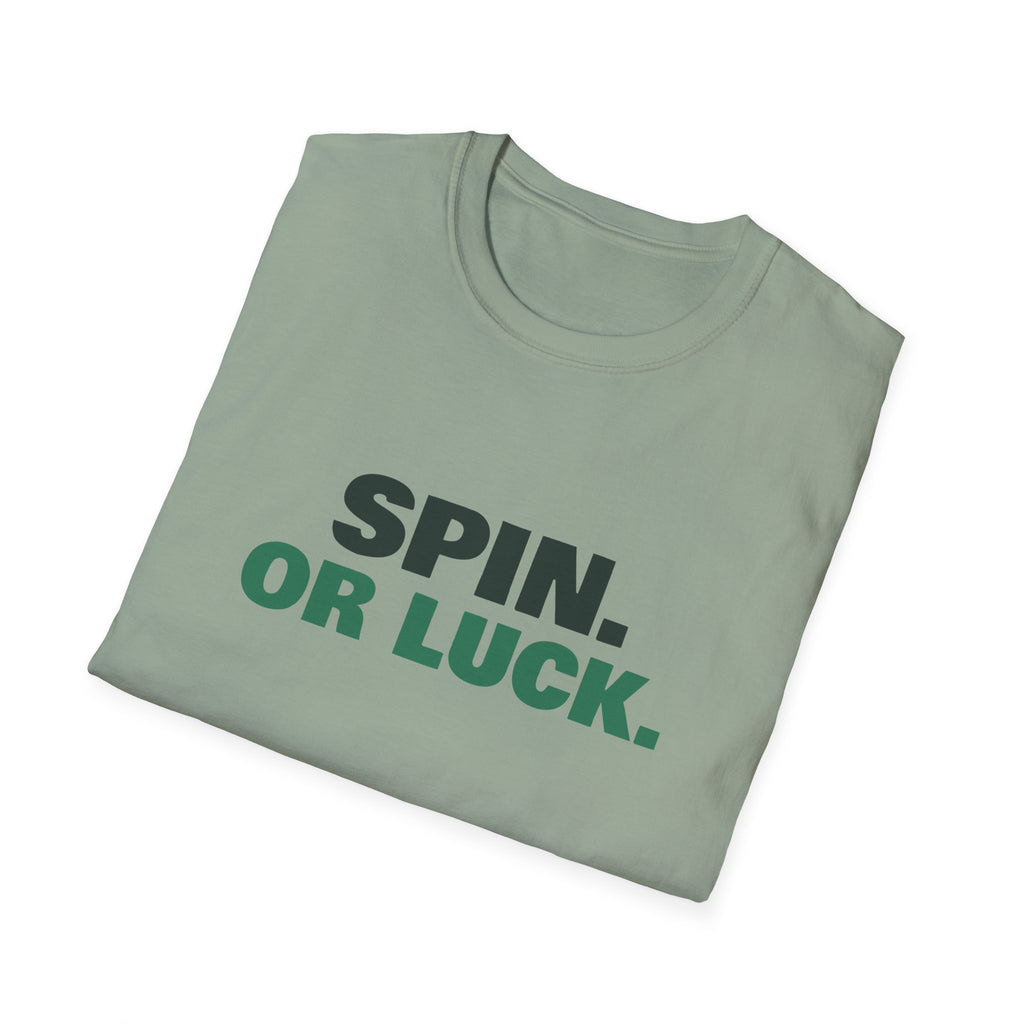 Spin. Or Luck – Funny Pickleball T-Shirt