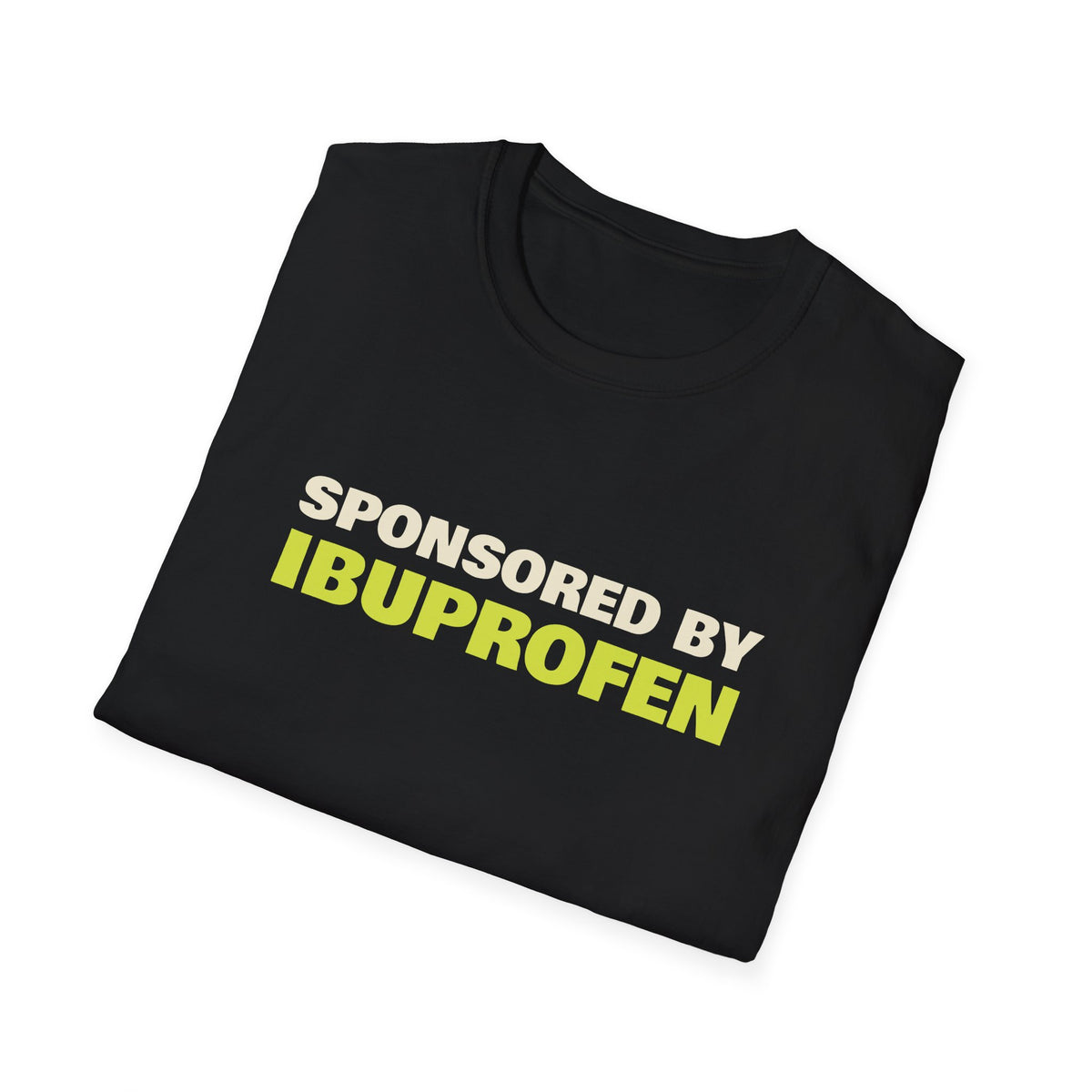 Sponsored by Ibuprofen – Funny Pickleball T-Shirt