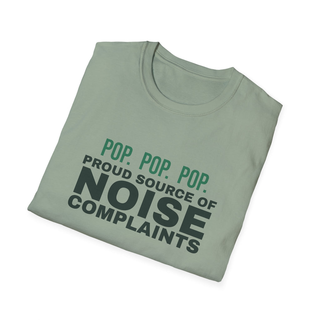 Proud Source of Noise Complaints – Funny Pickleball T-Shirt