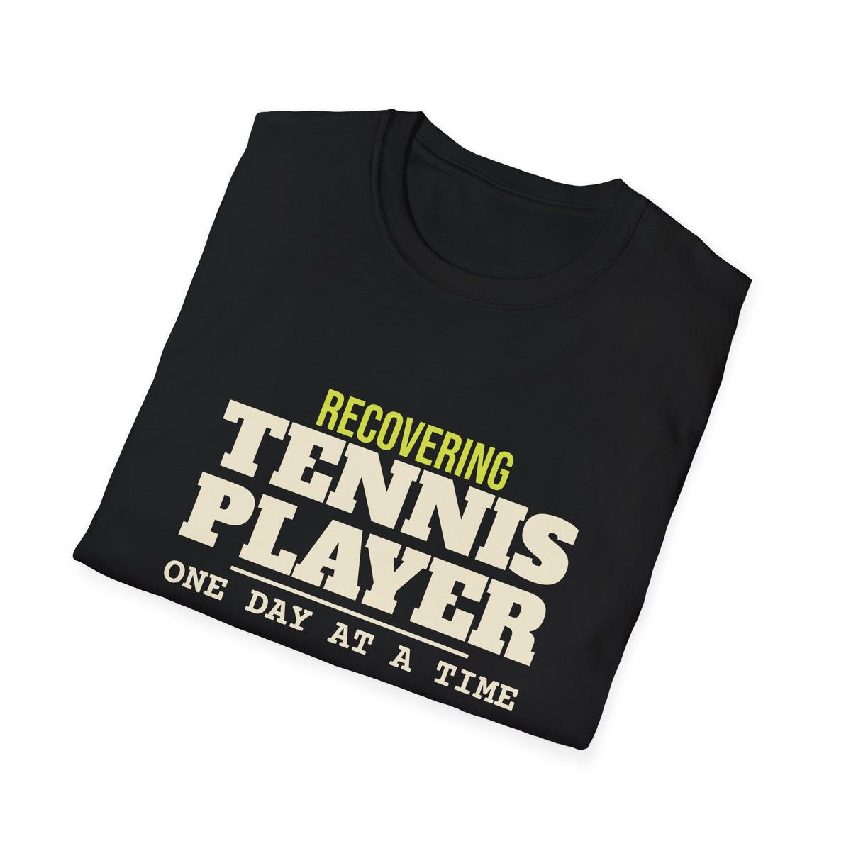 Recovering Tennis Player – Funny Tennis vs Pickleball T-Shirt