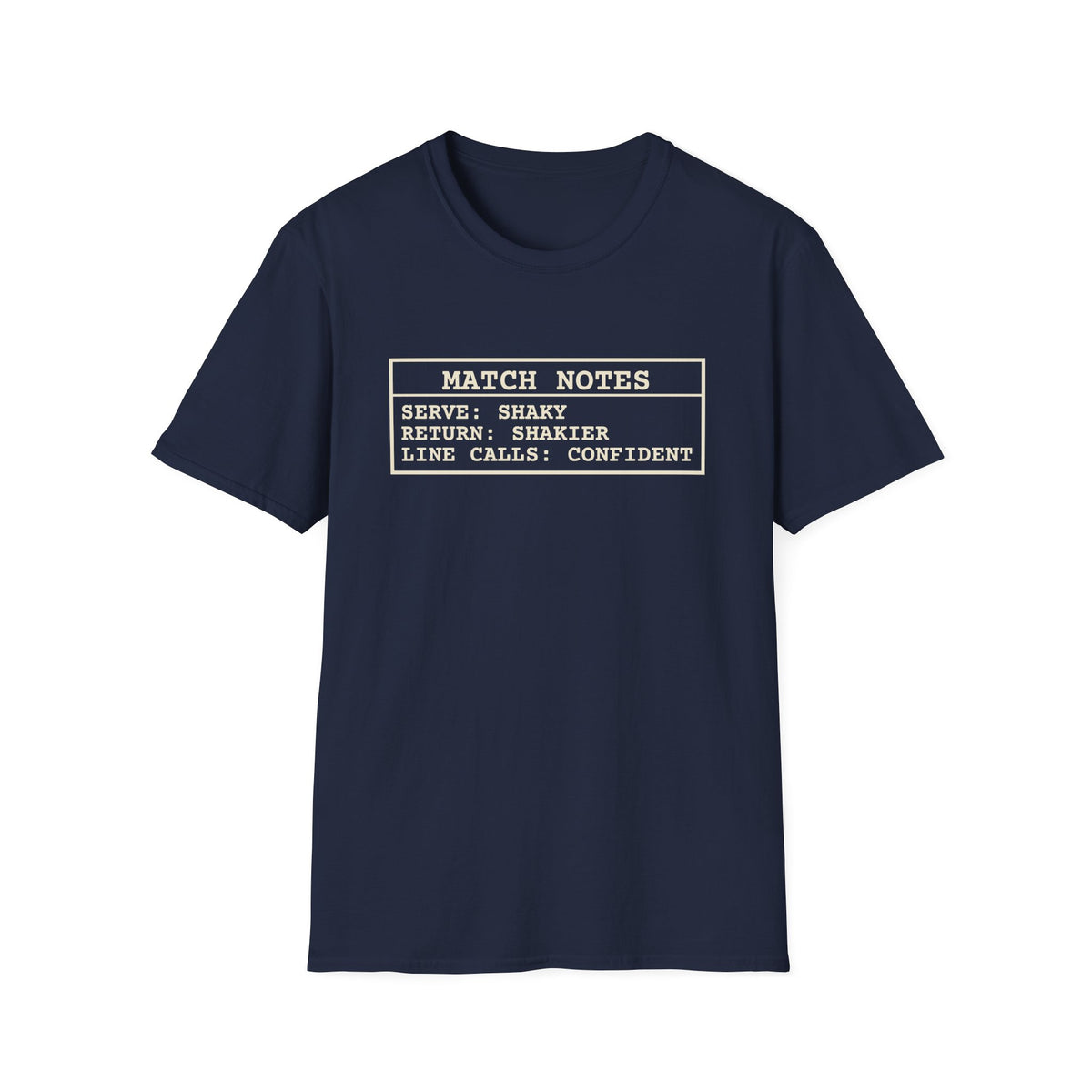Match Notes – Funny Pickleball T-Shirt