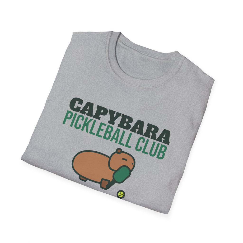 Capybara Pickleball Club: Everyone's a Member – Funny Capybara Pickleball T-Shirt