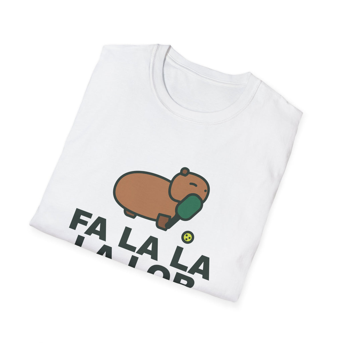 Fa La La La Lob – Funny Christmas Pickleball T-Shirt