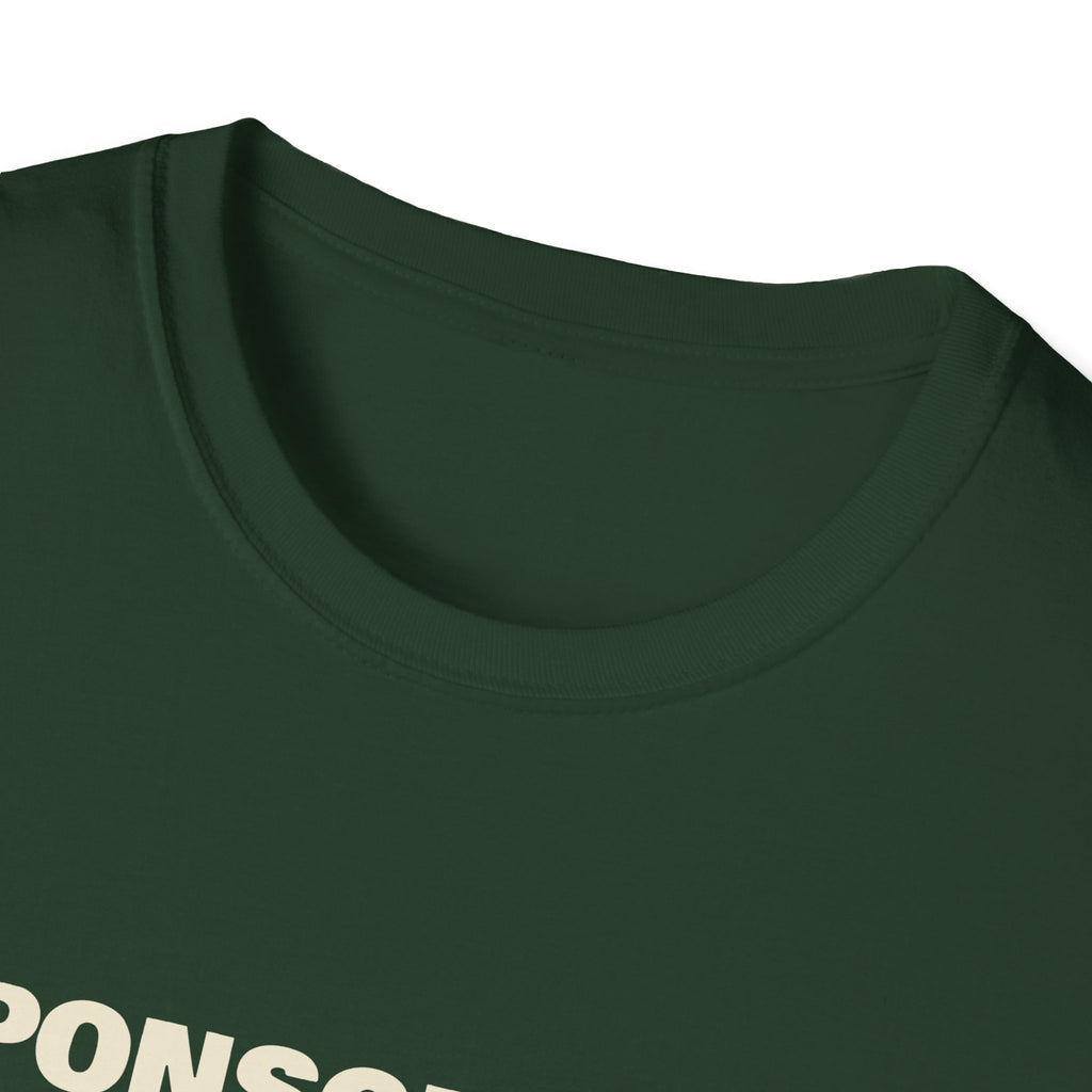 Sponsored by Ibuprofen – Funny Pickleball T-Shirt