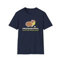 Professional Bench Sitter – Funny Capybara Pickleball T-Shirt