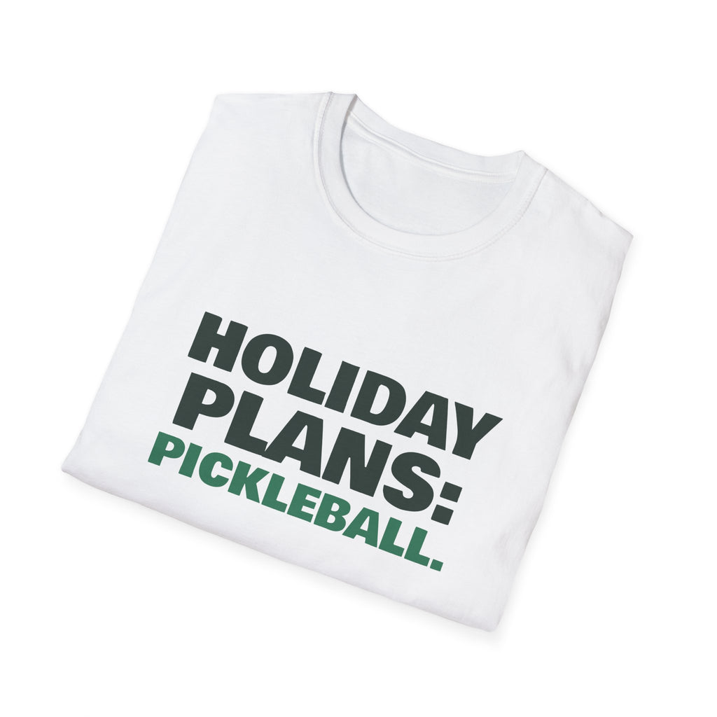 Holiday Plans: Pickleball – Funny Christmas Pickleball T-Shirt