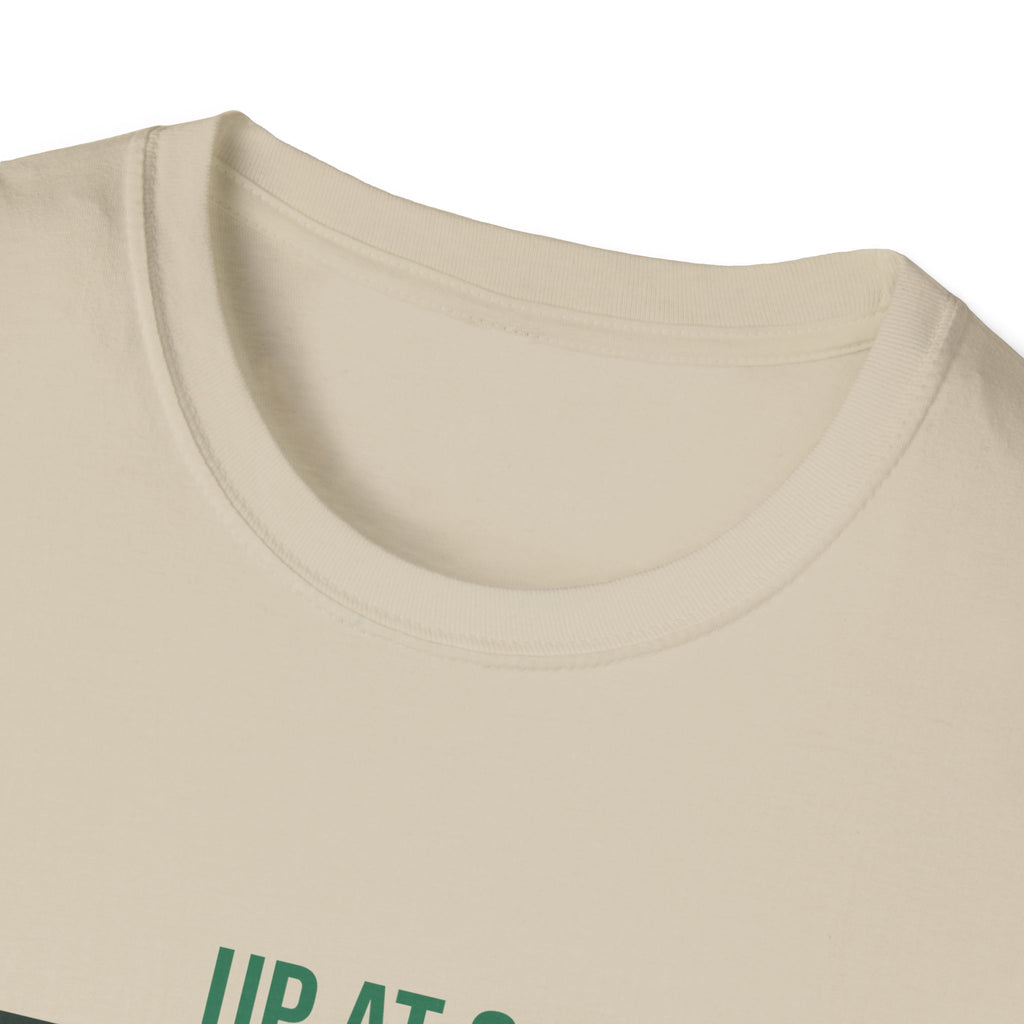 Up at 6 for a Game at 7 – Funny Morning Pickleball T-Shirt