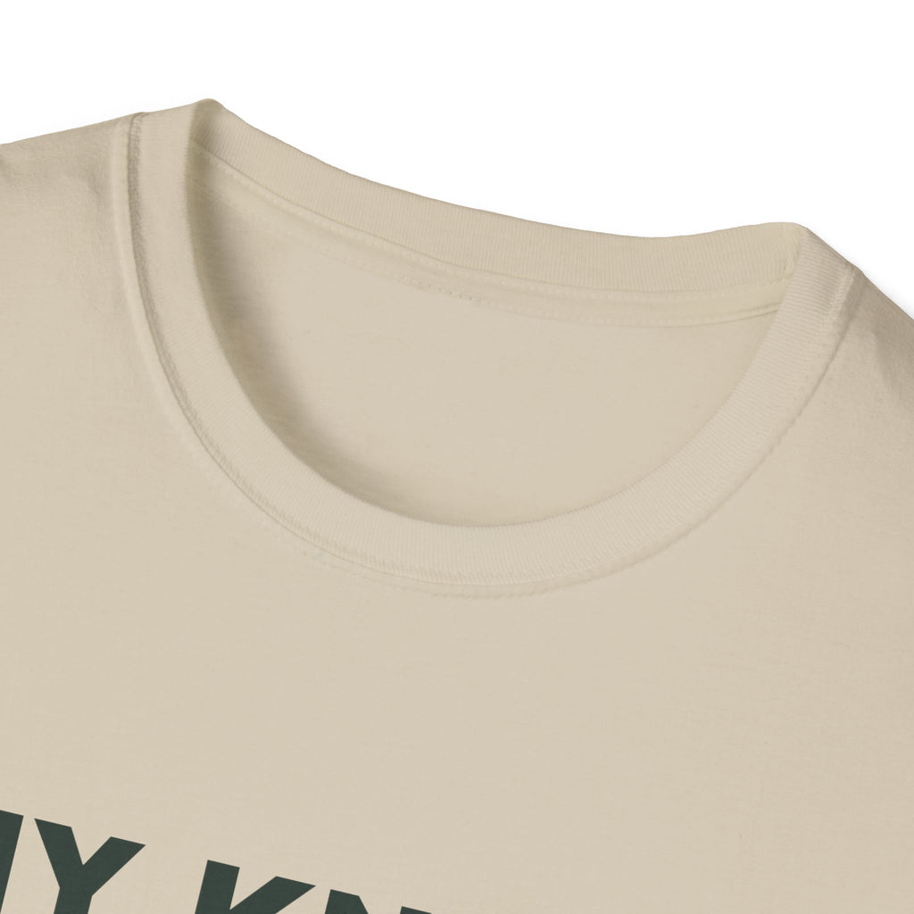 My Knees Say No. My Paddle Says One More – Funny Pickleball T-Shirt