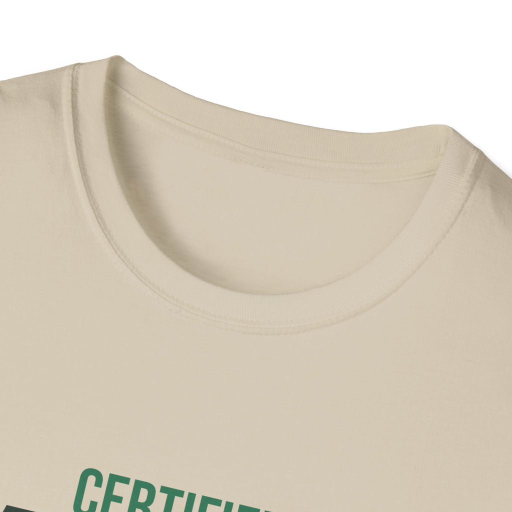 Certified Partner Blamer – Funny Doubles Partner T-Shirt