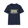 New Year's Resolution: More Pickleball – Funny Pickleball T-Shirt