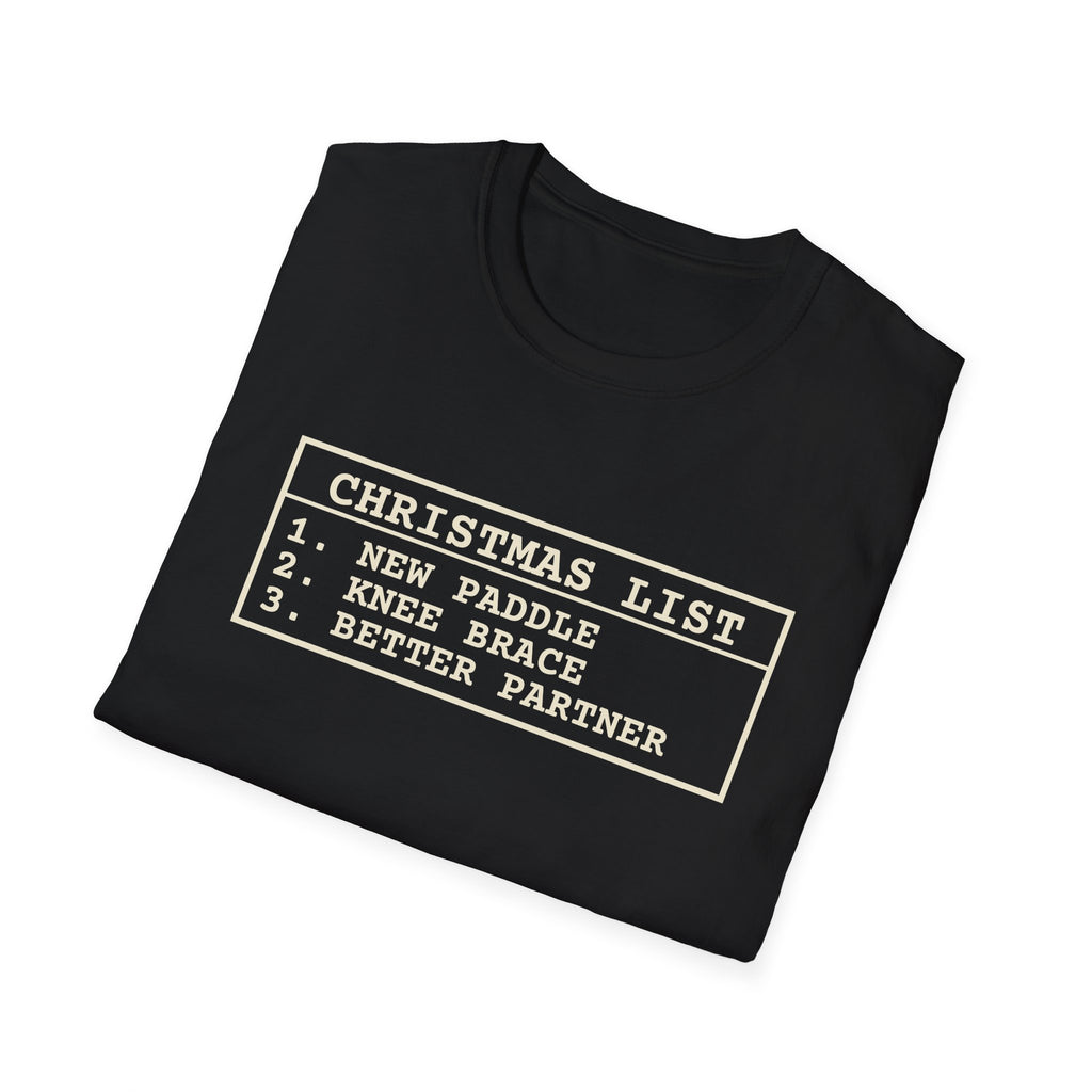 Christmas List – Funny Christmas Pickleball T-Shirt