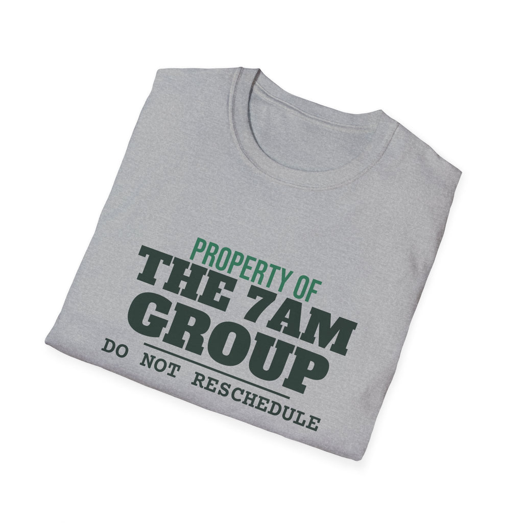 Property of the 7AM Group – Funny Pickleball Addict T-Shirt