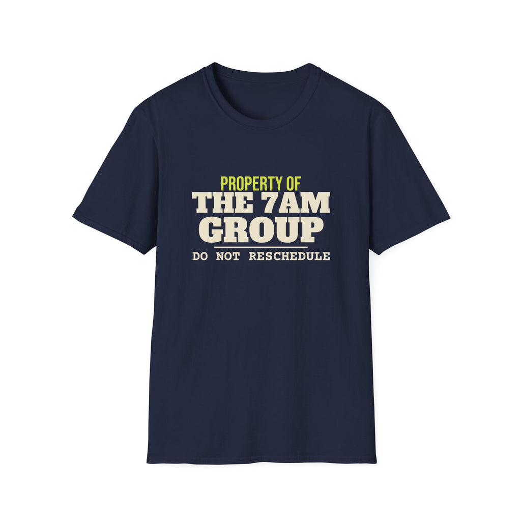 Property of the 7AM Group – Funny Pickleball Addict T-Shirt