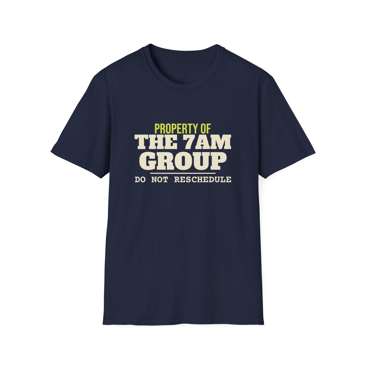 Property of the 7AM Group – Funny Pickleball Addict T-Shirt