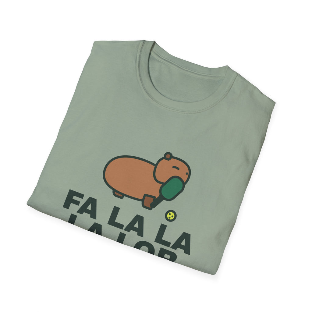 Fa La La La Lob – Funny Christmas Pickleball T-Shirt
