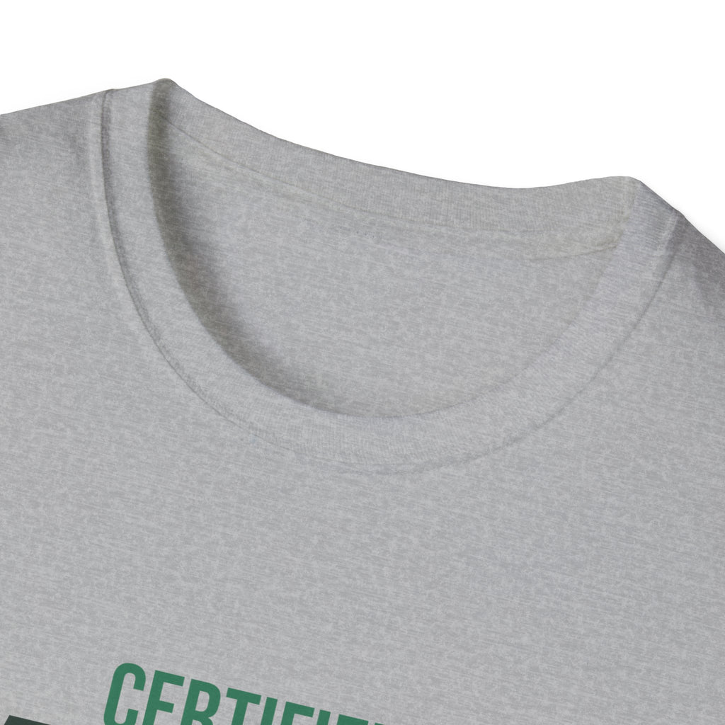 Certified Partner Blamer – Funny Doubles Partner T-Shirt