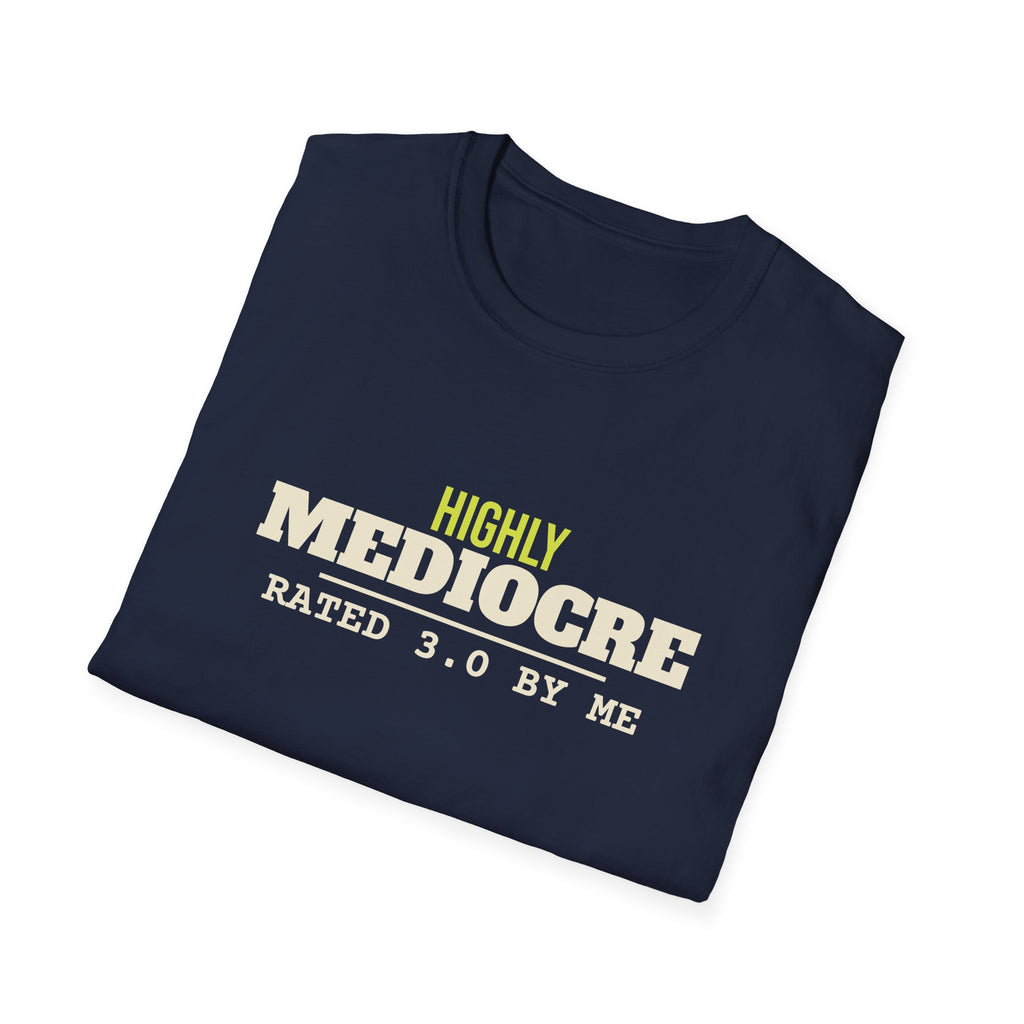 Highly Mediocre – Funny Pickleball T-Shirt